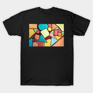 "Conundrum" abstract watercolor painting T-Shirt